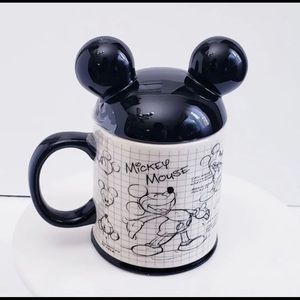 Disney Mickey Mouse mug with mouse ears